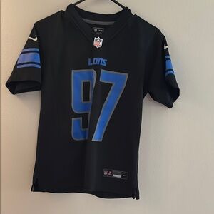 Nike Black and Blue NFL Jersey